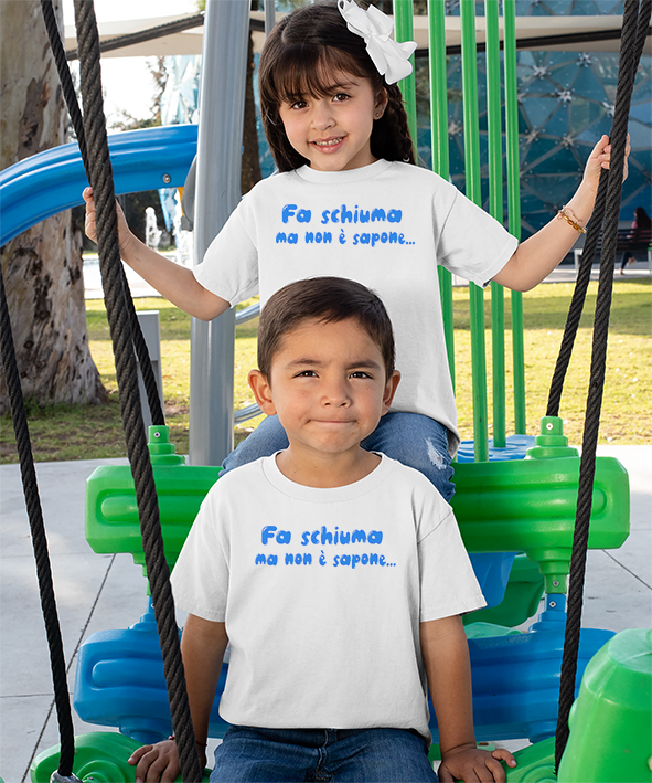 T-shirt Fa Schiuma ma non è Sapone New Indastria 4 New Indastria T-shirt Fa Schiuma ma non è Sapone New Indastria - immagine 4