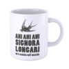 Tazza Mug Ahi Ahi Ahi Signora Longari Uccello New Indastria
