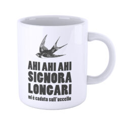 Tazza Mug Ahi Ahi Ahi Signora Longari Uccello New Indastria