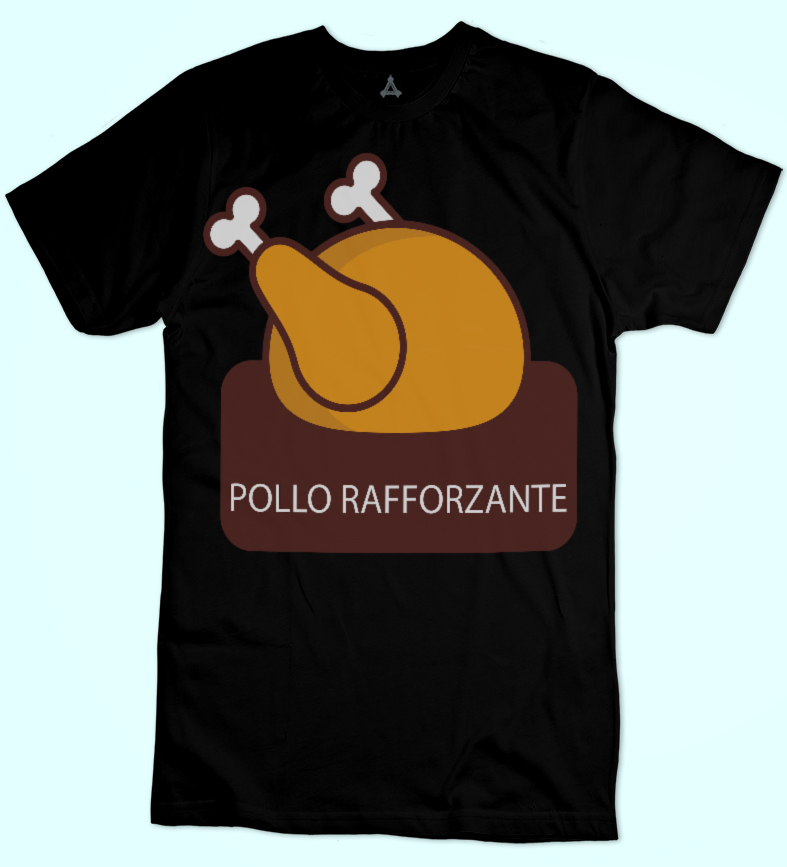 T-shirt Pollo Rafforzante del Maestro New Indastria 1 New Indastria T-shirt Pollo Rafforzante del Maestro New Indastria