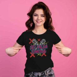 T-shirt Sei falsa Simona-Trash New Indastria 6 New Indastria IND 0332 Sei falsa Simona trash TW