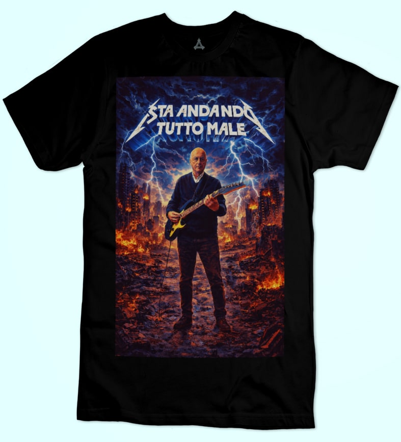 T-shirt Sta andando tutto male-Trash New Indastria 1 New Indastria T-shirt Sta andando tutto male-Trash New Indastria