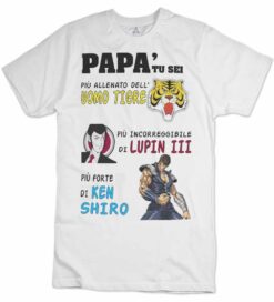 Home 10 New Indastria Papà uomo Tigre, Lupin, Ken Shiro