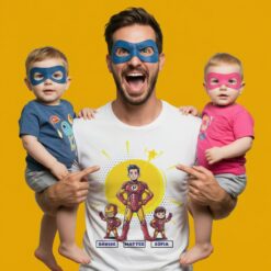 Maglietta papà Iron man