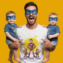 Maglietta papà Iron man