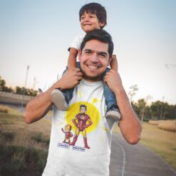 Maglietta papà Iron man