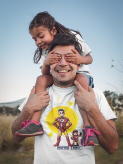 Maglietta papà Iron man