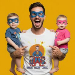 Maglietta papà Superman