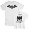 T-shirt Batman Papà e Figlio