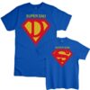 Doppia tshirt Superman Papà e Figlio