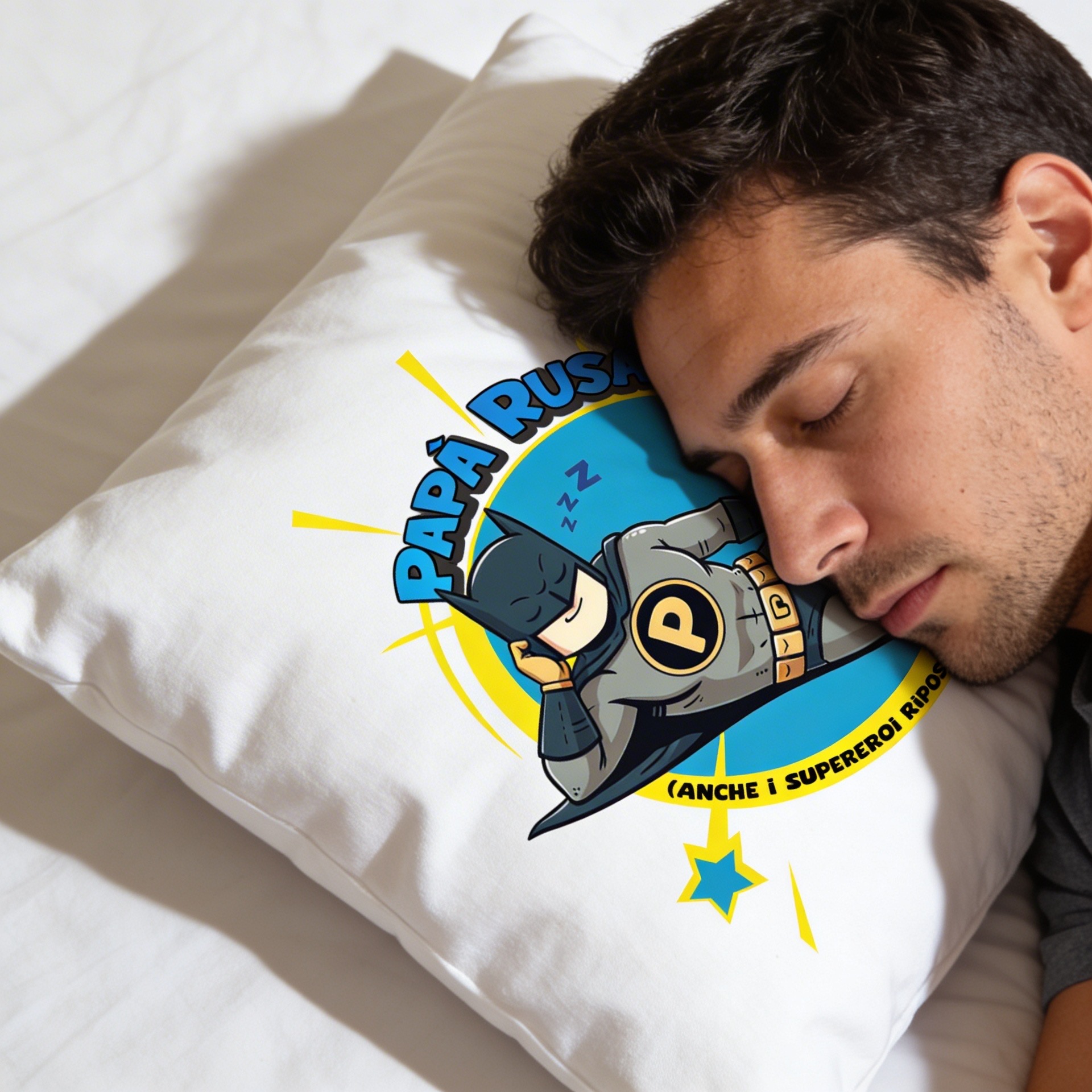 Cuscino Batman Papà Russante New Indastria 2 New Indastria Cuscino Batman Papà Russante New Indastria - immagine 2