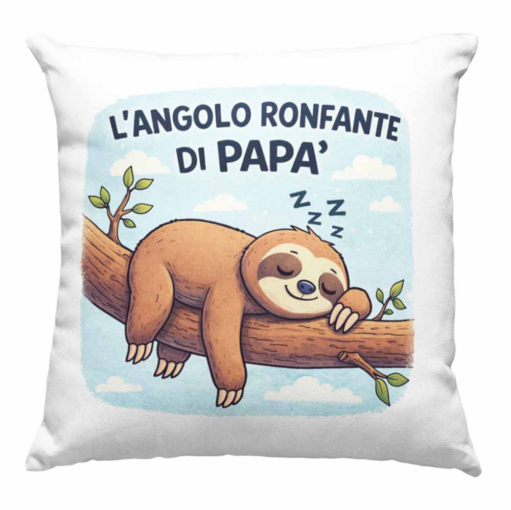 Cuscino L'Angolo Ronfante di Papà New Indastria 1 New Indastria Cuscino L'Angolo Ronfante di Papà New Indastria