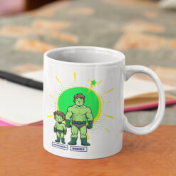 tazza hulk papà personalizzabile