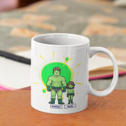tazza hulk papà personalizzabile