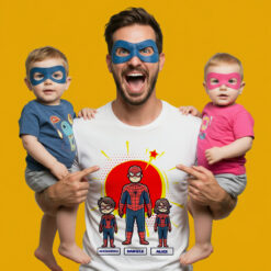 SPIDER PAPà PERSONALIZZABILE