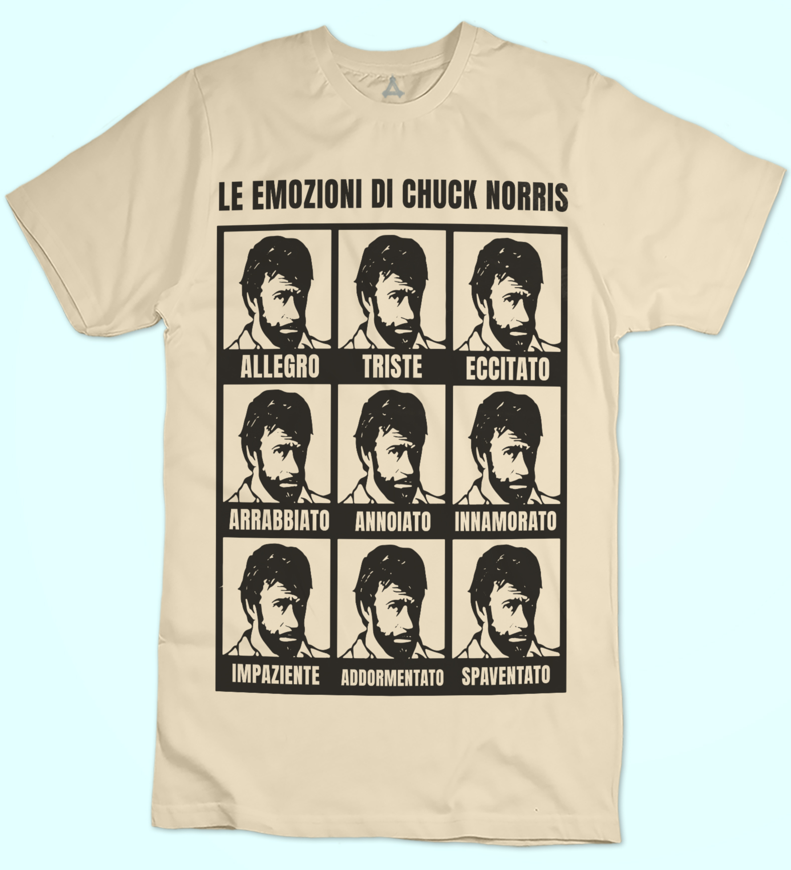 T-shirt Le Emozioni di Chuck Norris New Indastria 1 New Indastria chuck norris