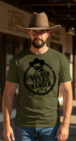 T-shirt Walker Texas Ranger Norris New Indastria 3 New Indastria chuck norris