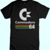 T-shirt Commodore Logo Colors New Indastria