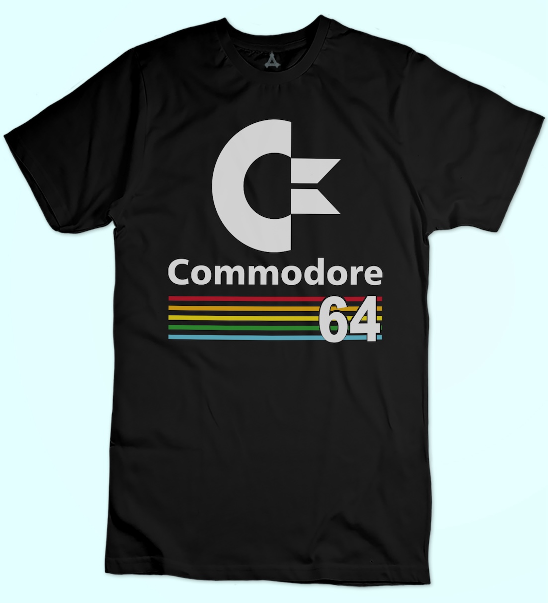 T-shirt Commodore Logo Colors New Indastria