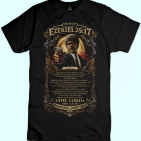 T-shirt Ezekiel 25:17 Pulp Fiction New Indastria