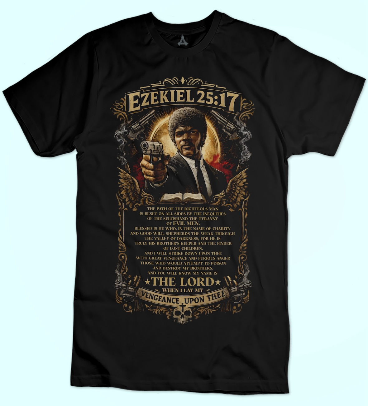 T-shirt Ezekiel 25:17 Pulp Fiction New Indastria