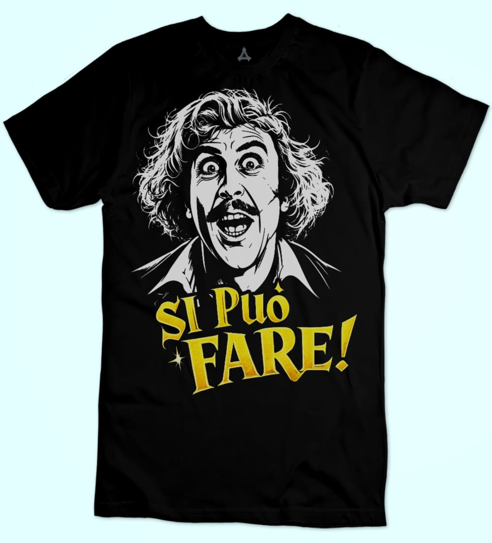 T-shirt Frankenstein Jr Si Può Fare New Indastria