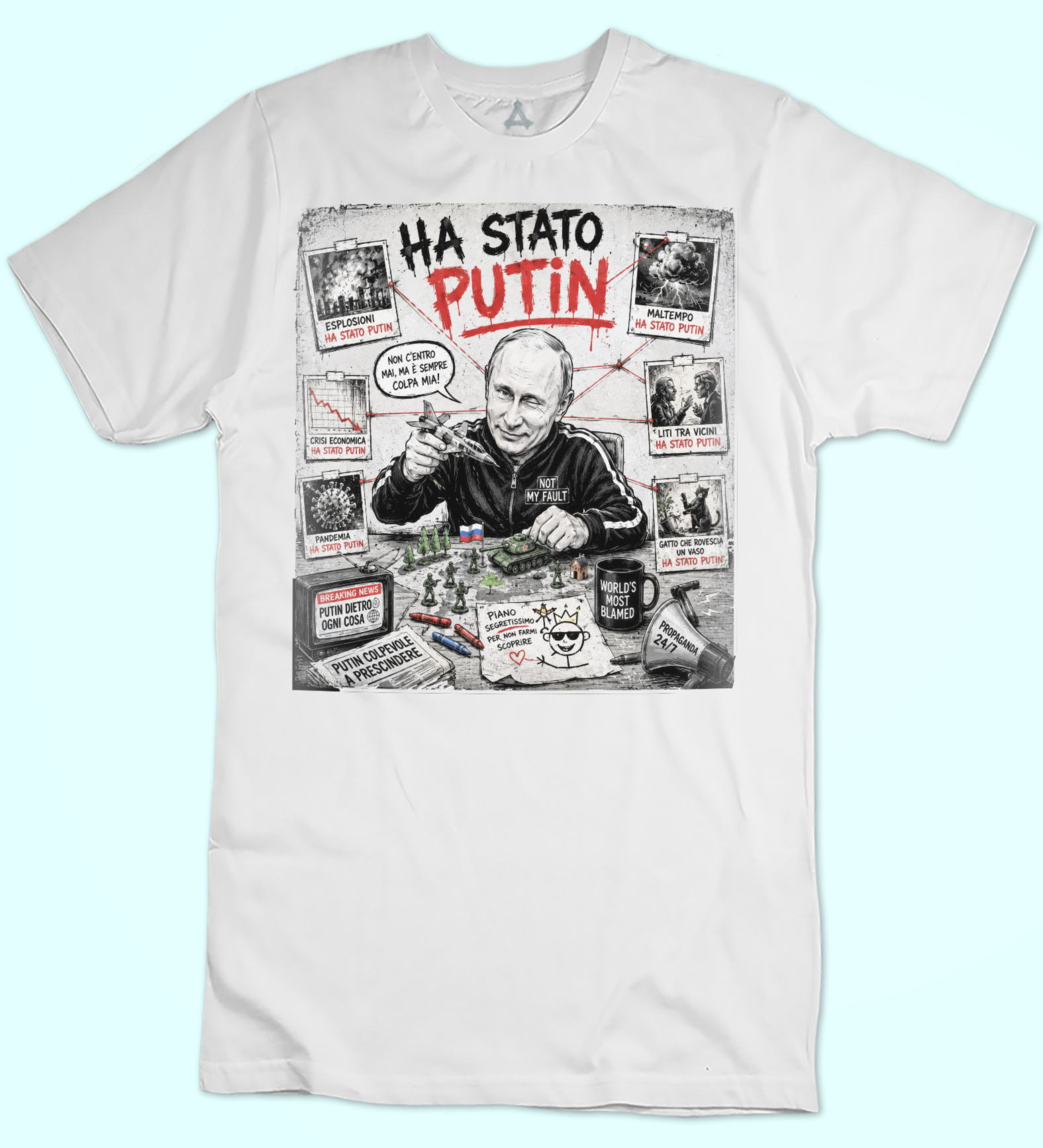 T-shirt Ha Stato Putin New Indastria