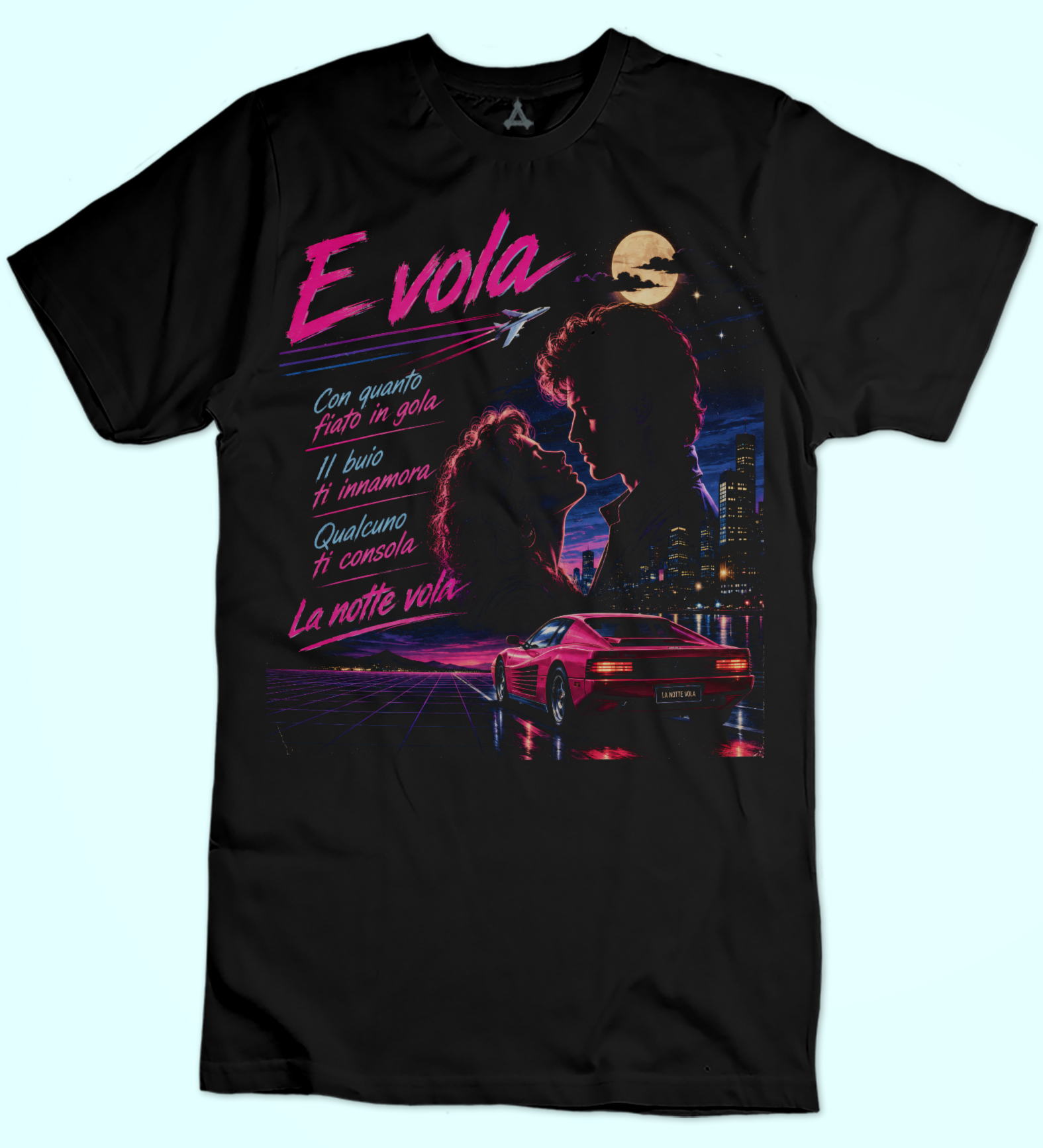Alternative view of T-shirt La Notte Vola Lorella New Indastria