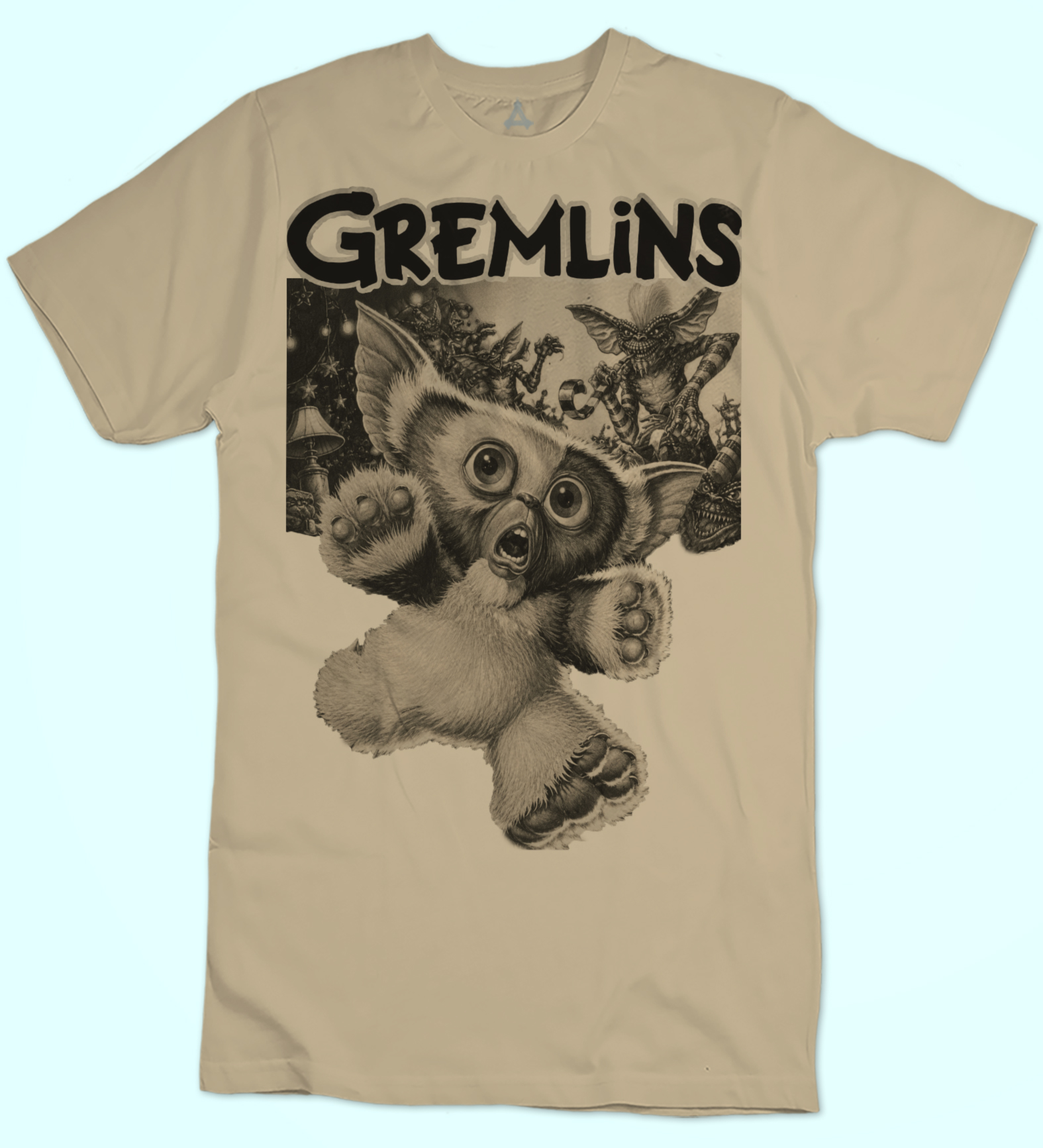 T-shirt Gremlins Gizmo in Fuga New Indastria 1 New Indastria T-shirt Gremlins Gizmo in Fuga New Indastria