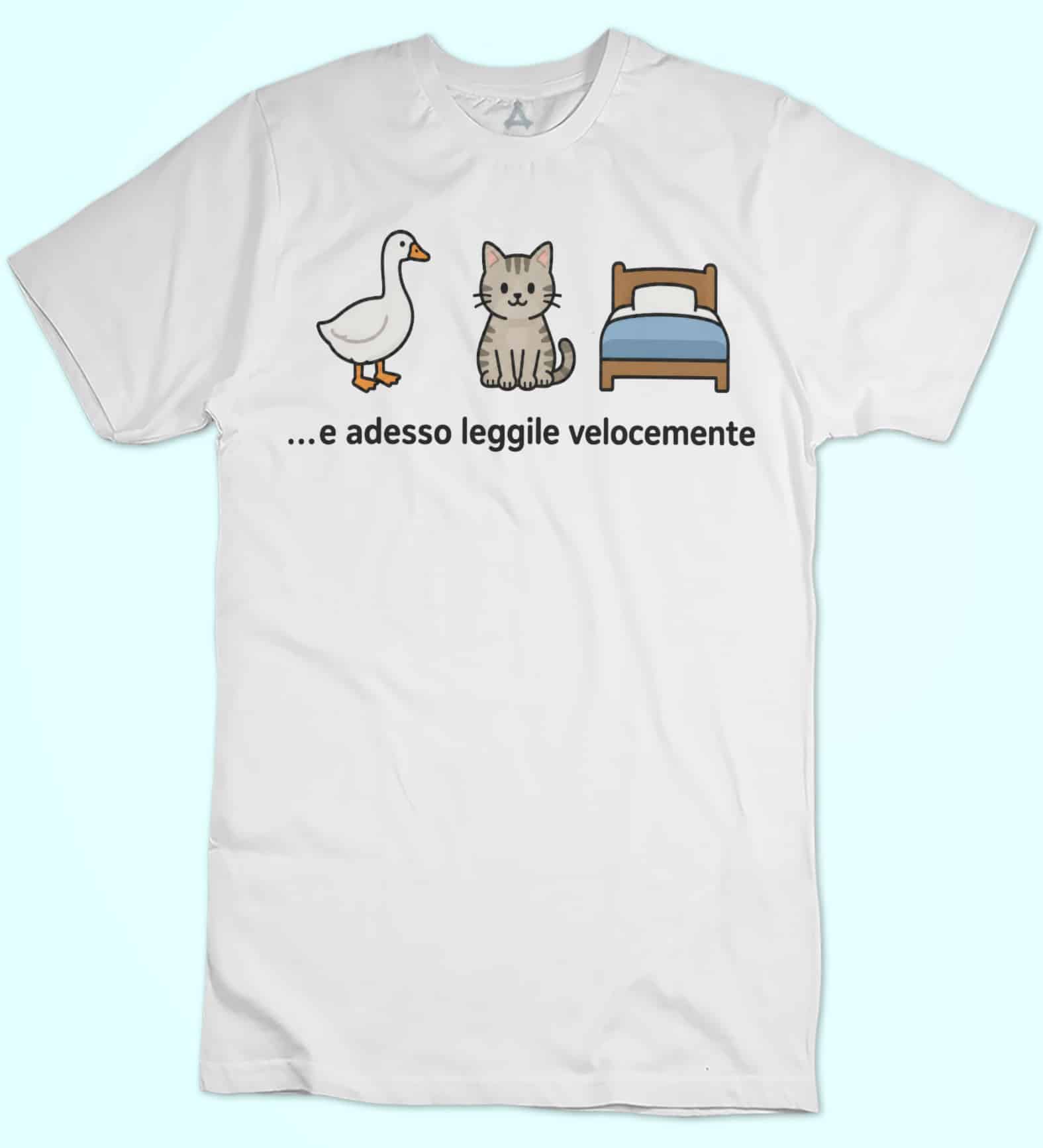 Home 27 New Indastria T-shirt Oca Gatto Letto New Indastria