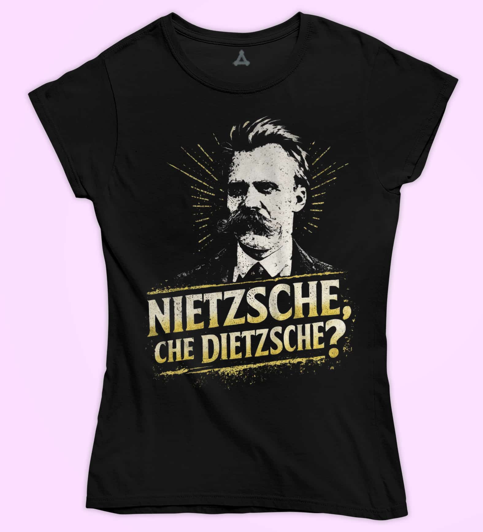 Alternative view of T-shirt Nietzsche Che Dice New Indastria