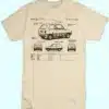 T-shirt Fiat Panda Scheda Tecnica New Indastria
