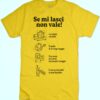 T-shirt Se Mi Lasci Non Vale Julio Iglesias New Indastria
