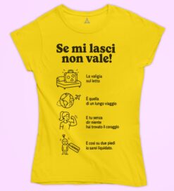 T-shirt Se Mi Lasci Non Vale Julio Iglesias New Indastria 3 New Indastria IND 0392 SE MI LASCI NON VALE JULIO IGLESIAS TW