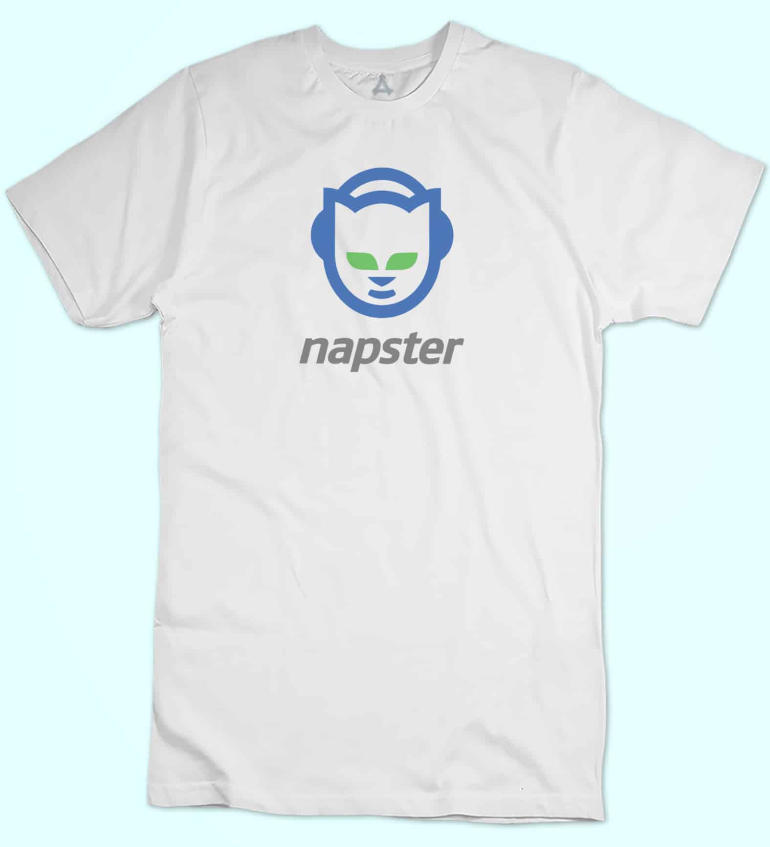 T-shirt Napster Music MP3 New Indastria