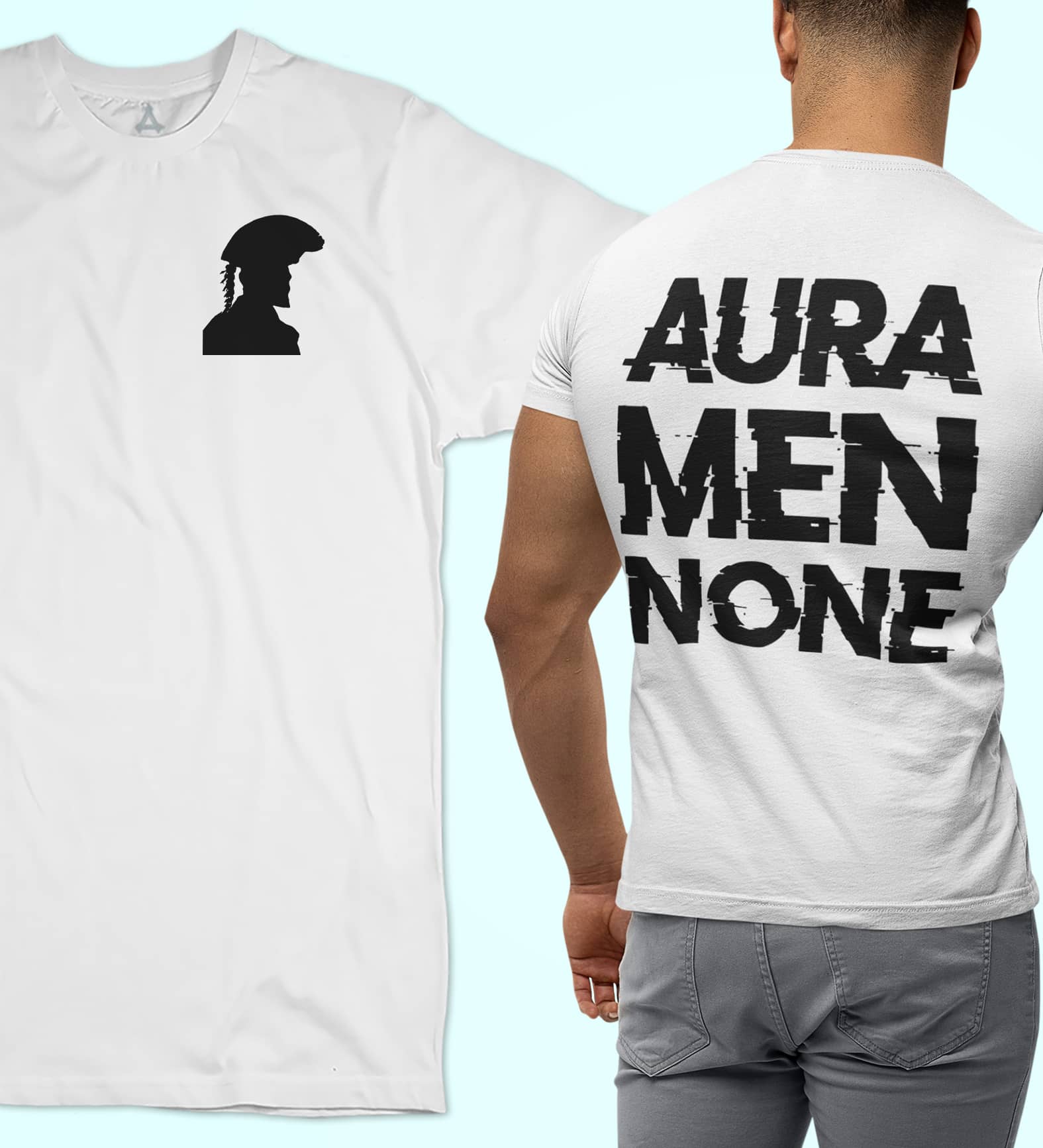 T-shirt Odissea Auramennone Fronte e Retro New Indastria