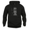 Felpa Cappuccio Keep Calm la Forza guerre stellari New Indastria
