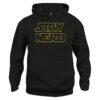 Felpa Cappuccio Stay nerd Star Wars New Indastria