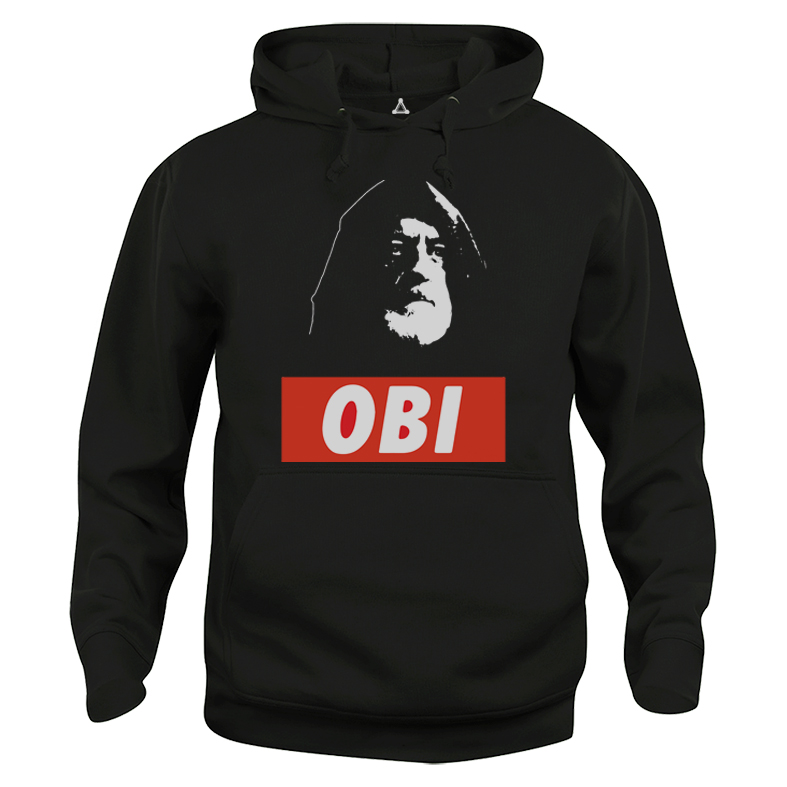 Felpa Cappuccio Obi Wan Obey Star Wars New Indastria