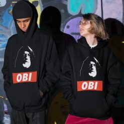 Felpa Cappuccio Obi Wan Obey Star Wars New Indastria 3 New Indastria iMage 0314 H 02