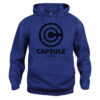 Felpa Cappuccio Capsule corp Dragon Ball New Indastria
