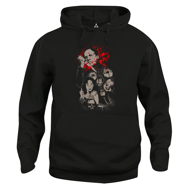 Felpa Cappuccio Dario Argento Horror Tribute New Indastria