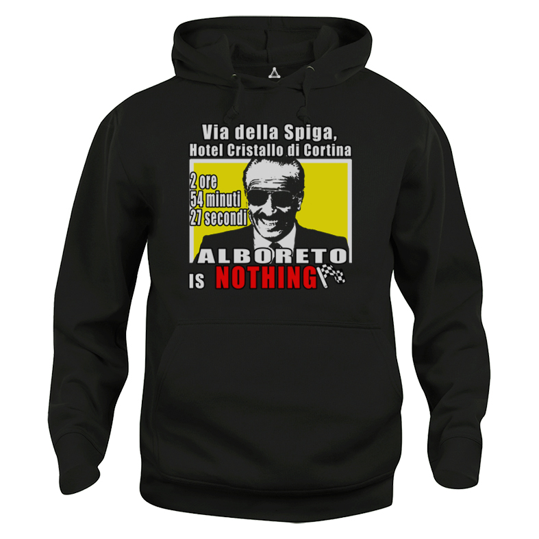 Felpa Cappuccio Dogui Alboreto is Nothing New Indastria