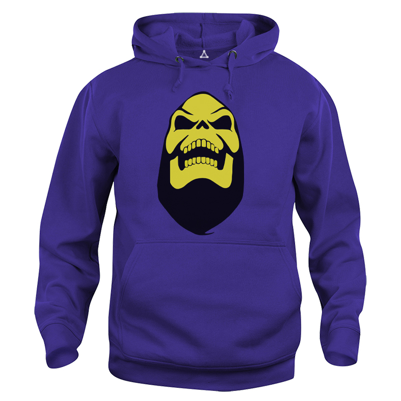Felpa Cappuccio Skeletor He-man Masters New Indastria
