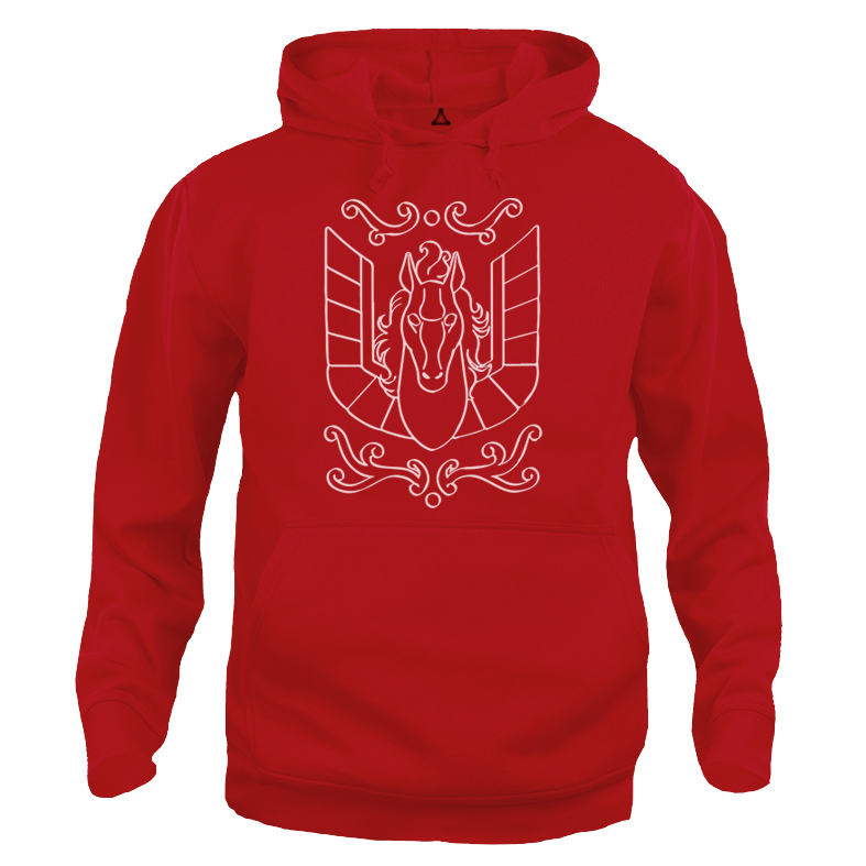 Felpa Cappuccio Pegaso sigillo armatura New Indastria