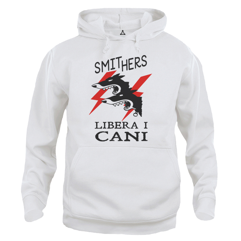 Felpa Cappuccio Libera i cani Smithers Simpsons New Indastria