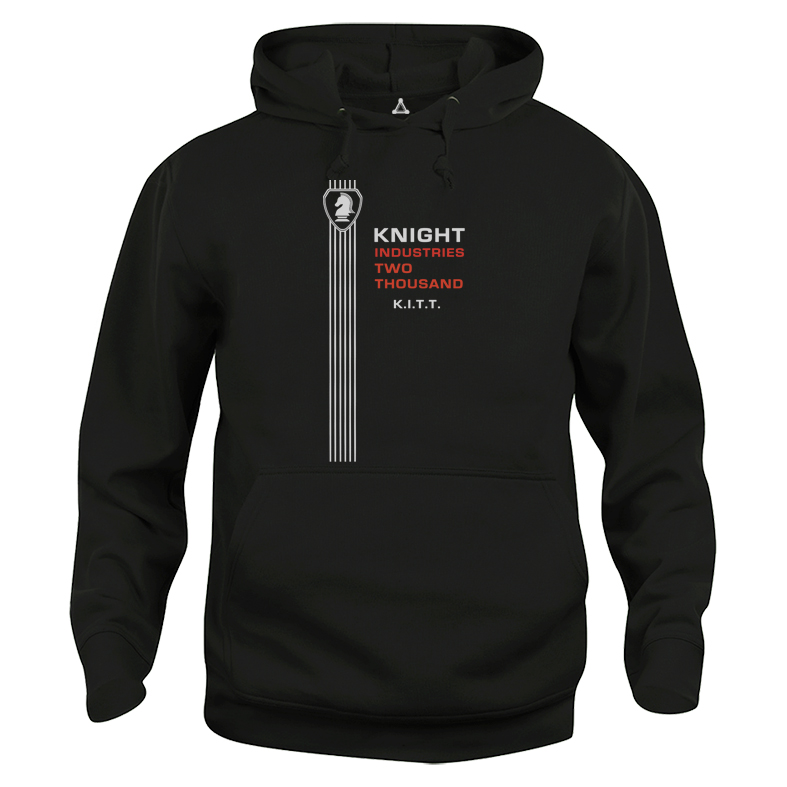 Felpa Cappuccio Supercar KITT knight New Indastria