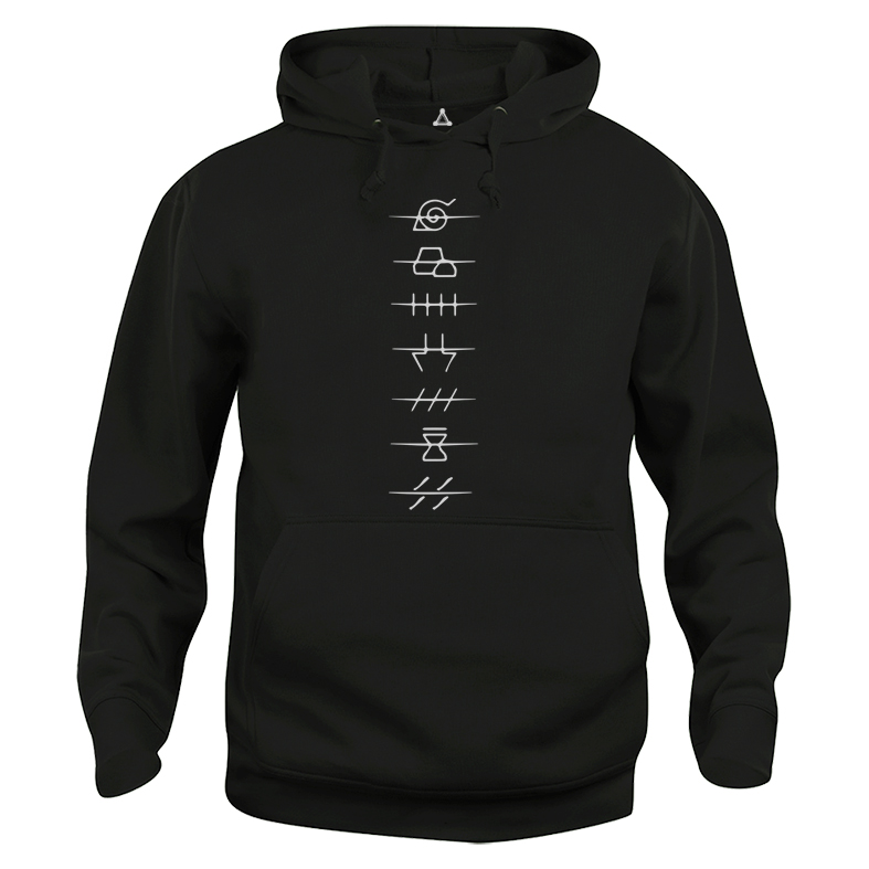 Felpa Cappuccio Naruto copricapo villaggi New Indastria