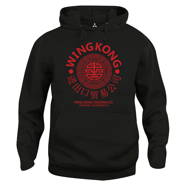 Felpa Cappuccio Wing Kong Grosso guaio a Chinatown New Indastria