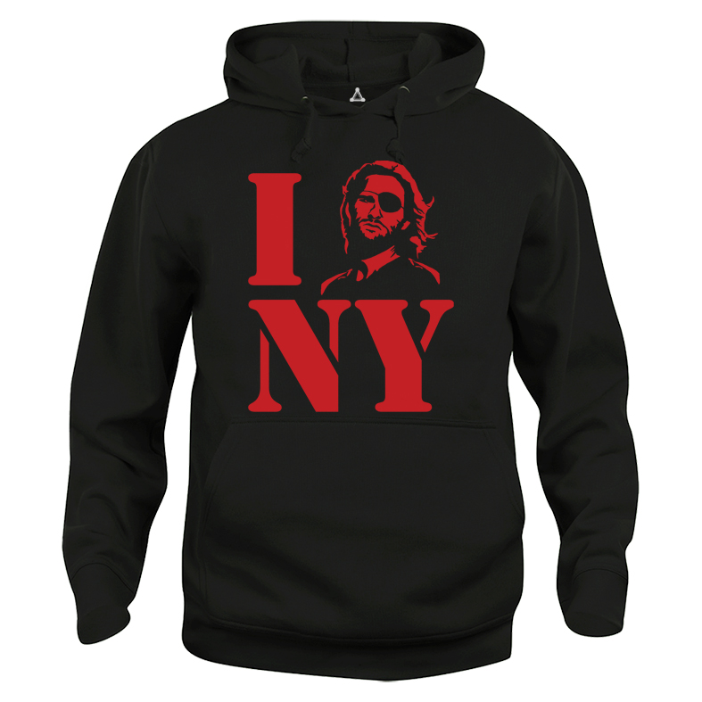 Felpa Cappuccio Fuga da New York I love NY New Indastria